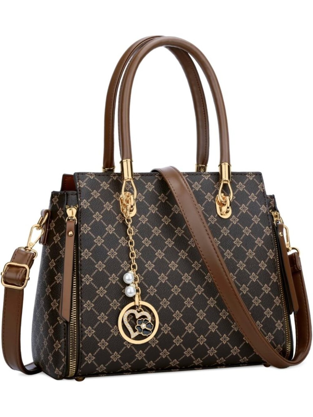 Chic Women's Satchel Handbag - Versatile Shoulder Bag with Stylish Handles